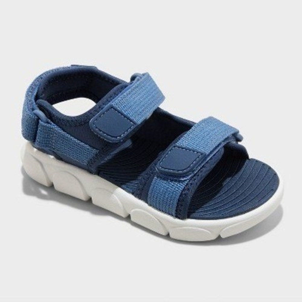 Baby Boy Sandals Cat & Jack Micah Adventure Navy 5T New With Tags